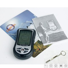 Protable Camping 8 In 1 Digital Compass Altimeter Barometer Thermometer