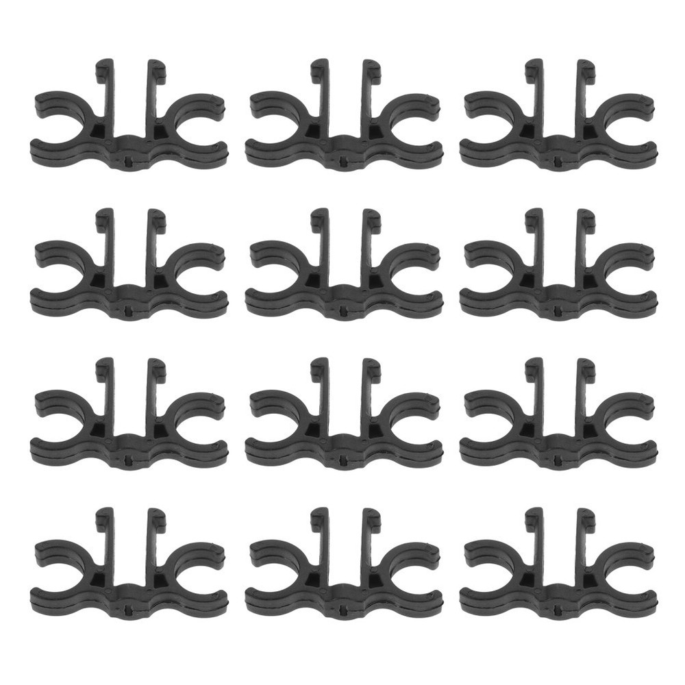 12 Pcs Ski and Pole Clips Quick Release for Hiking Sticks