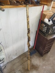 handmade walking stick