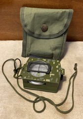 SE Camouflage Military Prismatic Sighting Compass Survivor Series W/Case