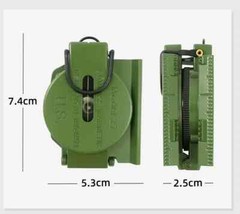 Military Lensatic Compass Tactical Survival Hiking Camping Navigation Tool