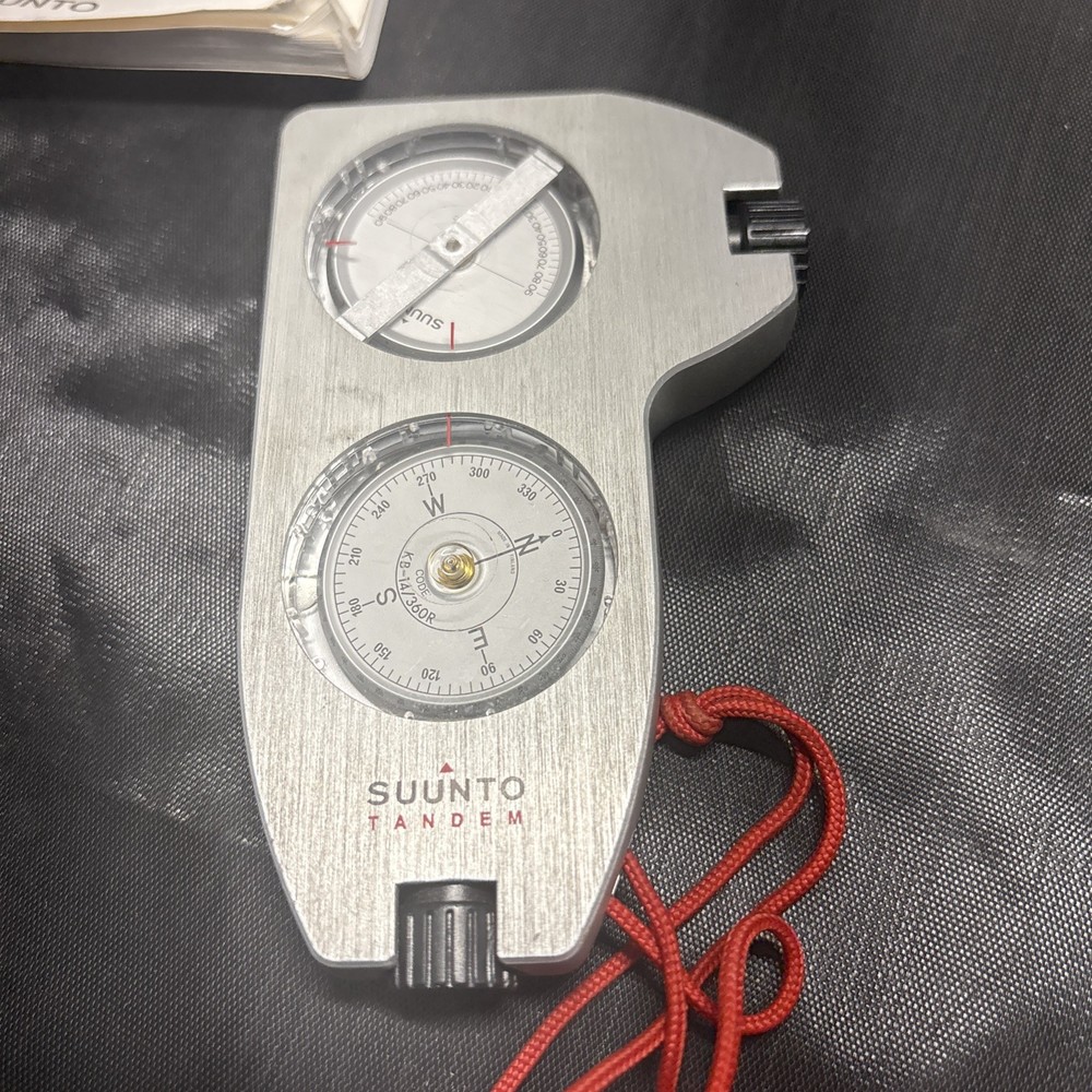 Suunto Tandem 360 Compass Clinomoter KB-14/360R Precision Optical Sighting