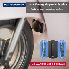 GPS Tracker for Vehicles,Mini Hidden Car Tracker with Magnetic Case,No Monthly F