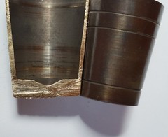 SOLID BRASS WALKING STICK “ULTRA” FERRULES. THICK *4mm BASE* Choice of 12 SIZES