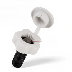 RV Water Inlet for Camper Trailer Dual Mode Gravity and Pressurized Fill