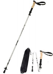 Collapsible Aluminum Travel Trekking Pole for Men Women Ultralight Hiking