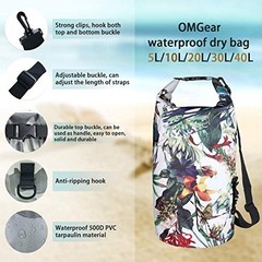 Waterproof Dry Bag Backpack Phone Pouch 40L/30L/20L/10L/5L 2L camouflage1