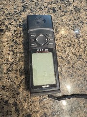 Garmin GPS 12 Handheld Unit Camping Hunting Hiking Tested Works