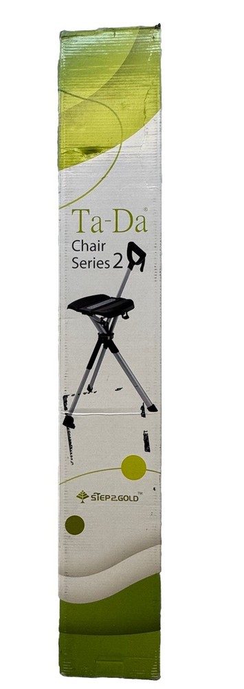 STEP2GOLD TaDa Chair Series 2 Hiking Pole Cane Seat Black Carrying Case Trekking