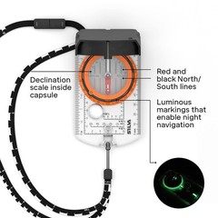 Silva Expedition S Compass | NightEnabling Luminous Markings | Perfect for Na…
