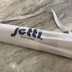 Jetti Weighted Walking Sticks Adults 1.2lb Each Hiking Poles Large GRAY – READ