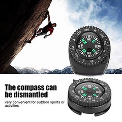 Button,Watch Strap,2pcs Portable Hiking Watch Band Slip Slide Navigation Wris…