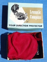 Lensatic Engineer Directional Compass Model 550 Excellent Condition Factory Box