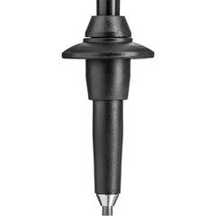 Lightweight Adjustable Walking Stick 100-125cm Black Gray Yellow Nordic Grip
