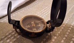 Lensatic Engineer Compass Vintage Early 1960s Navigation Tool