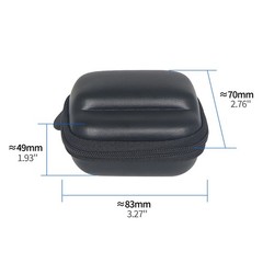 Compact Hard Shell Case for Insta360 Go3 Go3S Action Camera Travel Use