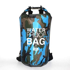 Waterproof Dry Bag 2L//10L/1/20L/30L, Roll Top Sack Keeps Gear 5L Light Blue