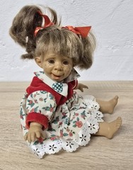 Artist doll vinyl doll Art Marca 27 cm Spain collector rarity Vintage