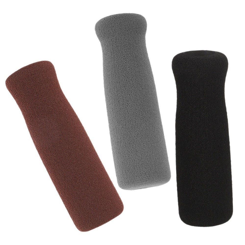 3Pcs Non Slip Rubber Walking Cane Handle Grips for Home Use Comfort Grip