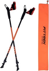 2-Pack Ultralight Aluminum Nordic Walking Poles – Ergonomic Adjustable Sticks