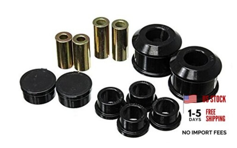 Energy Suspension 16.3122G Control Arm Bushing Set (Ft), Black