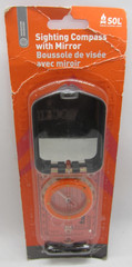SOL 0140-0030 Sighting Compass with Mirror Adventure Ready Hiking Survival Gear