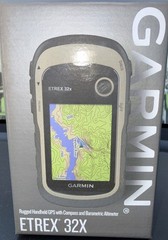 Garmin eTrex 32x 010-02257-00 Handheld GPS with Compass Barometric Altimeter