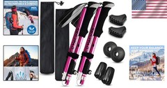 Lightweight Aluminum 7075 Trekking Poles – Ergonomic Grip for Outdoor Adventures
