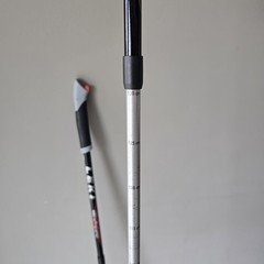 Leki Spin Walking Pole Ski Poles 100-130 Trekking Pole Only W/Sleeve