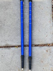 Set of Hikerbro Duralumin trekking Poles 135CM .. 10