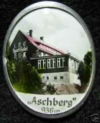 Aschberg Round used badge hiking medallion stocknagel G0732