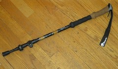Cascade Mountain Tech TP-AL-QL-CORK-2 Aluminum Hiking/Walking/Trekking Pole ONE
