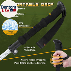 Collapsible Trekking Pole – Lightweight Aluminum Hiking Stick for Men, Women & S