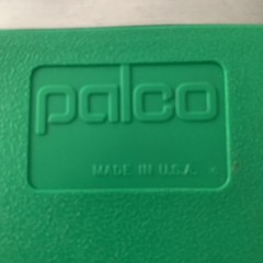 Set Of 2 Vintage Palco 1 Quart Green Canteens