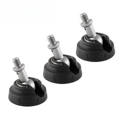 Tripod Foot Pads 360 Deg Full Ground Contact 45mm 50mm for Uneven Terrain