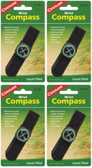 Coghlan’s Liquid Filled Wrist Compass (4-Pack)