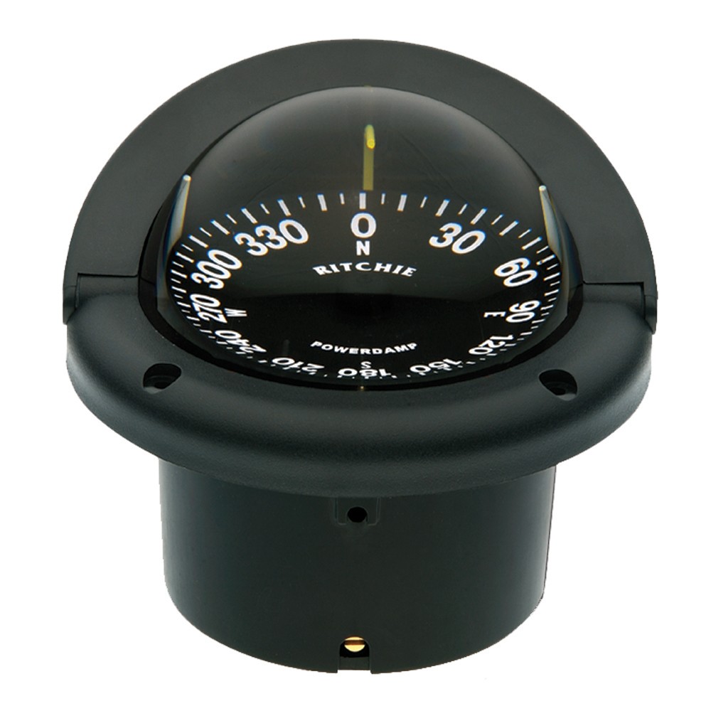 Ritchie HF-742 Helmsman Compass – Flush Mount – Black HF-742 UPC 010342138262