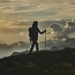 Adventure Trekking Poles – Ultralight, Backpacking, Thru Hiking Poles, Adjustabl