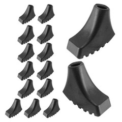 15Pcs Lightweight Rubber Walking Stick Tip Protectors Non Slip Cane Covers