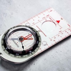 NIB~ Suunto M-3 NH Compass Baseplate Liquid Jewel Magnifier Luminescent
