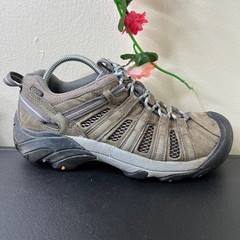 Keen Voyager Women’s Hiking Shoes Size 9 Brown Waterproof Leather Trail Outdoor