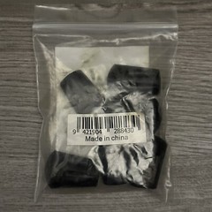 TrailBuddy Walking Stick Tips – Pack of 6 Replacement Rubber Cane Tips Fit Most