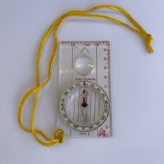 Vintage SILVA Type 3 Compass Magnifier Bubble Made In Sweden Explorer III