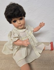 Old Celluloid Celluloid Doll Doll 56cm Sleep Eyes Collectors Vintage