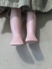 Porcelain Doll 15.5in NJSF Red Hair Character Face Costume Outfit