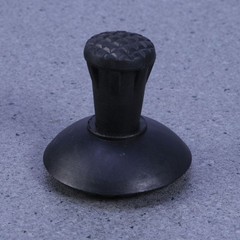 4 Pairs Reusable Walking Crutch Tips Black Anti Skid Hiking Pole Covers