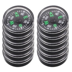 12pcs Compass For Outdoor Activities 20mm Accurate Direction Guide