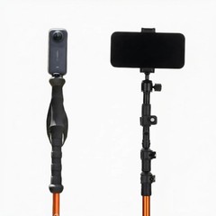 Selfie Trekking Pole – Ultralight 7075 Aluminum Hiking Poles W/ Built-in 1/4”