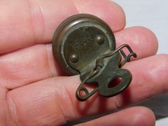 VINTAGE MARBLES GLADSTONE,MI POCKET COMPASS – 100% ORIGINAL AND WORKS
