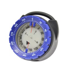 Glowing Navigations Pipe Clamp Watertight Compasses for Water Sport Swimming